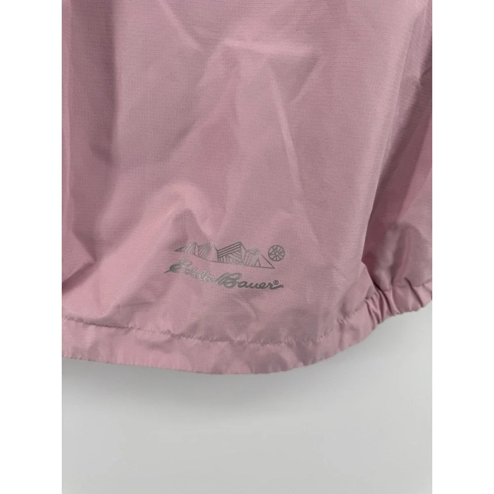 Eddie Bauer Girls Hooded Jacket Shell, Pink, Size Small 7/8 - Picture 7 of 7